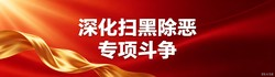 深化扫黑除恶专项斗争